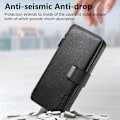 Miniatyrbillede 7 af 11: CASENEO iPhone 16 MW-02 Pungetui i PU-læder - Sort Black