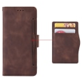 Miniatyrbillede 5 af 7: SKALO OnePlus 12 5G 6-RUM Pungetaske - Brun Brown