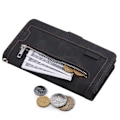 Miniatyrbillede 3 af 8: SKALO Google Pixel 9 Pro XL Big Wallet 9-LOMMER Flip Cover - Sort Black