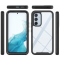 Miniatyrbild 5 av 5: SKALO Samsung A54 5G Shockproof Clear Hybrid Skal + Skärmskydd - Svart Svart
