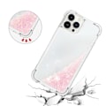 Miniatyrbild 4 av 6: SKALO iPhone 15 Pro Kvicksand Glitter Hjärtan TPU-skal - Rosa Rosa