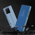 Miniatyrbillede 3 af 7: SKALO Xiaomi 13T/13T Pro Clear View Mirror Etui - Sølv Silver