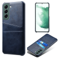 Miniatyrbillede 1 af 4: SKALO Samsung S24 PU-læder Cover med Pung - Blå Blue
