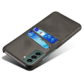 Miniatyrbillede 3 af 4: SKALO Samsung S24 PU-læder Cover med Pung - Sort Black