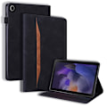 Miniatyrbillede 1 af 8: SKALO Samsung Tab A9+ PU-læder Flip Cover - Sort Black