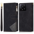Pikkukuva 1 / 9: Xiaomi 13T/13T Pro BINFEN COLOR Kohokuvioitu Lompakkokotelo - Musta Black