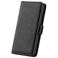 Miniatyrbillede 6 af 9: SKALO iPhone 16 Pro Premium Wallet Flip Cover - Sort Black