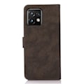 Miniatyrbillede 7 af 7: SKALO Motorola Edge 40 Pro 5G KHAZNEH Pungetui i PU-læder - Brun Brown