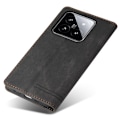 Miniatyrbillede 5 af 8: SKALO Xiaomi 14 5G GQ.UTROBE Pungetui i PU-læder - Sort Black