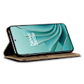 Miniatyrbillede 3 af 7: SKALO OnePlus Nord 4 Jeans Flip Cover - Khaki Khaki