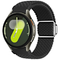 Miniatyrbild 3 av 7: SKALO Flätat Tygarmband Samsung Watch 7 40mm/44mm - Fler färger Svart