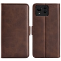 Pikkukuva 1 / 6: SKALO Asus Zenfone 11 Ultra 5G Premium Wallet Lompakkokotelo - Ruskea Brown
