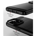 Miniatyrbillede 6 af 8: SKALO iPhone 13 Pro Max Armor Carbon Stødsikker TPU-cover - Vælg farve Red