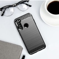 Pikkukuva 6 / 6: Stöttåligt Armor Carbon TPU-skal Xiaomi Redmi Note 8T Grey