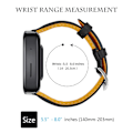 Miniatyrbillede 4 af 4: SKALO Læder Rem Garmin Venu 2S - Vælg farve Black