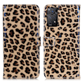 Miniatyrbillede 1 af 8: SKALO Xiaomi Redmi Note 11 Pro Leopardmønstret pungetui i PU-læder Multicolor