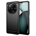 Miniatyrbild 1 av 8: SKALO Xiaomi Redmi A3 Armor Carbon Stöttåligt TPU-skal - Fler färger Svart