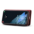 Pikkukuva 3 / 9: DG MING Samsung S23 2-in-1 magneetti lompakkokotelo - Punainen Red