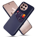 Miniatyrbillede 1 af 4: SKALO OnePlus 12R 5G Premium PU læder kortholder Cover - Blå Blue