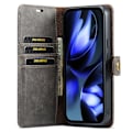 Pikkukuva 3 / 11: DG MING Google Pixel 9a 2-in-1 Magneetti Lompakkokotelo - Harmaa Grey