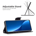 Miniatyrbillede 2 af 8: SKALO Xiaomi 12 Pro Flip Cover m. pung i PU-læder - Sort Black