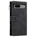 Miniatyrbillede 9 af 9: SKALO Google Pixel 7a ESEBLE Big Wallet Pungetui - Sort Black