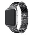 Miniatyrbillede 2 af 4: SKALO Fish Scale Metal Armbånd Apple Watch Series 1-3 42mm - Vælg farve Black