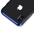Pikkukuva 5 / 11: Design TPU-skal Electro Plating till iPhone X/Xs Blue