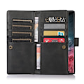 Miniatyrbild 4 av 6: SKALO Samsung S24 Ultra Big Wallet Plånboksfodral - Svart Svart