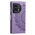 Pikkukuva 6 / 6: SKALO OnePlus 13R Mandala Lompakkokotelo - Violetti Purple