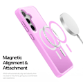 Miniatyrbild 6 av 9: DUX DUCIS Samsung S25 Yind Series Matt Finish Skal - Rosa Rosa