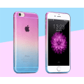 Miniatyrbild 7 av 9: Gradient färgade Silikon TPU-Skal till iPhone 6/6S - Olika färger MultiColor Grön/Gul
