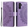 Miniatyrbillede 1 af 6: SKALO Samsung A05s 4G Mandala Flip Cover - Lilla Purple