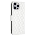 Miniatyrbillede 9 af 9: SKALO iPhone 15 Pro BINFEN COLOR Quiltet Pung - Hvid White