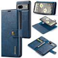 Pikkukuva 1 / 10: DG MING Google Pixel 8a 2-in-1 magneetti lompakkokotelo - Sininen Blue