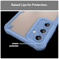 Miniatyrbillede 7 af 10: SKALO Samsung A16 Armor Hybrid Frosted Cover - Blå Blue