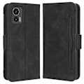 Miniatyrbillede 1 af 8: SKALO Motorola Edge 30 Neo 5G 6-RUM Pungetaske - Sort Black