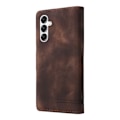 Miniatyrbillede 8 af 8: SKALO Samsung A14 4G/5G Flip Cover m. pung i PU-læder - Brun Brown