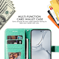 Miniatyrbillede 6 af 10: SKALO OnePlus Nord CE4 Lite 5G Mandala Flip Cover - Turkis Turquoise