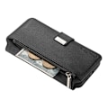 Miniatyrbillede 4 af 11: CASENEO iPhone 16 MW-02 Pungetui i PU-læder - Sort Black