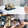 Miniatyrbild 9 av 11: SKALO Samsung A26 5G PU-Läder Envelope Plånboksfodral - Grön Grön