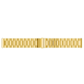 Pikkukuva 3 / 4: SKALO Teräsranneke Samsung Watch 4 44mm - Valitse väri Gold