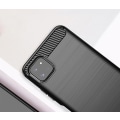 Pikkukuva 6 / 6: SKALO Samsung A22 5G Armor Carbon Iskunkestävä TPU suojakuori - Valitse väri Grey