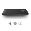 Miniatyrbillede 3 af 9: Stöttåligt Armor Carbon TPU-skal Moto G5 Plus Black