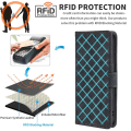 Miniatyrbillede 5 af 7: SKALO Xiaomi Redmi 12 4G/5G Flip Cover m. pung i PU-læder - Blå Blue
