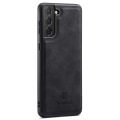 Miniatyrbillede 3 af 6: DG.MING Samsung S24+ Premium PU-læder Hybrid Cover - Sort Black