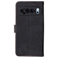 Miniatyrbillede 7 af 7: SKALO Google Pixel 9 Pro XL Flip Cover m. pung i PU-læder - Sort Black