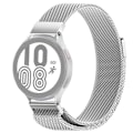 Pikkukuva 1 / 3: SKALO Milanese Loop to Samsung Watch 4 40mm - Valitse väri Silver