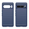 Pikkukuva 2 / 8: SKALO Google Pixel 8 Pro Armor Carbon Iskunkestävä TPU suojakuori - Valitse väri Blue