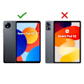 Pikkukuva 2 / 8: SKALO Xiaomi Redmi Pad SE 8.7 Lapsikuori kahvalla ja jalustalla - Punainen Red